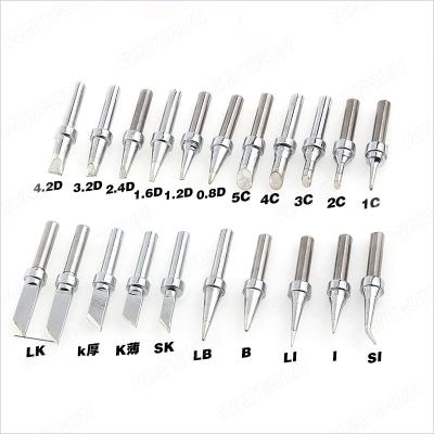 China Factory Sale Low Cost Lead Free Copper Hot Replacement Replace High Quality Fast Soldering Iron Tip for sale