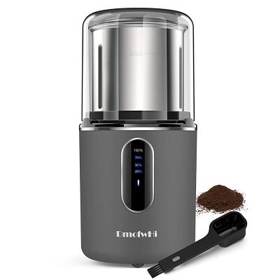 China Car USB-C Rechargeable Electric Coffee Grinder with Removable Stainless Steel Cordless Coffee Grinder Electric Coffee Bean Grinder for sale