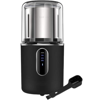 China Mini Multi-Function Electric Bean Grinding Beans Coffee Spice Nuts Grinder Electric Stainless Steel Car USB Coffee Grinder for sale