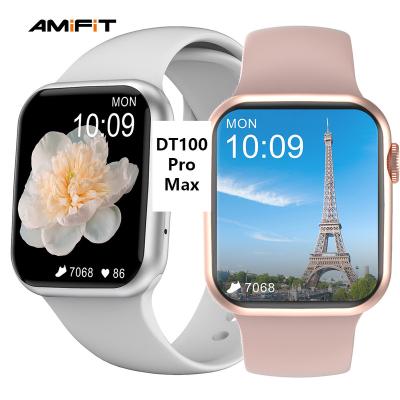 China MP3 playback reloj inteligente dt100 promax smart watch with heart rate monitoring dt100 for sale