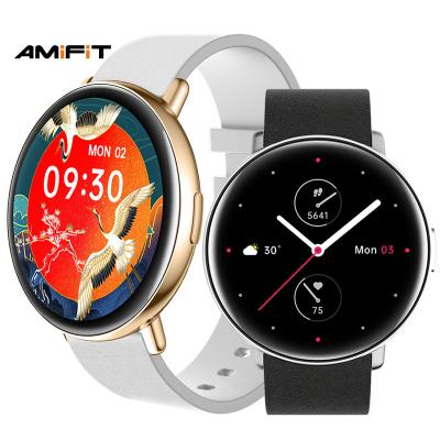 China 2021 touch screen ip68 screen display android smart watch m30 latest 2022 amoled smartwatch for sale