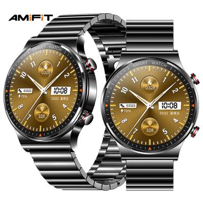 China MP3 playback 2021 lcd touch screen 400mah amoled smart watch tk68 always on display smartwatch for sale