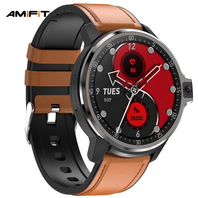 China Wifi 4g sim slot android card and mameri card around smart watch with camera for sale