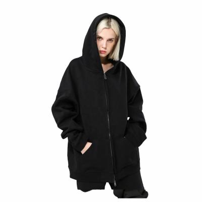 China Oversized 100% Cotton Winter jacket women High Quality Blank Oversize Hoodie With Custom Vintage Pullover Oversize Men's Hoody for sale