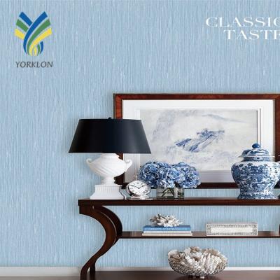 China YKPX 3 style simple solid color wallpaper modern bedroom high quality hot sale home office renovation for sale