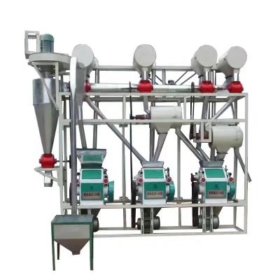 China WANYI Mini Rice Mill Machine Corn Grinding Machines Complete Line Low Price for sale