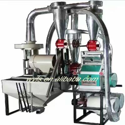 China Grain Processing Factory Complete Line Cassava Corn Maize Wheat Grain Flour Mill Grinding Machine for sale