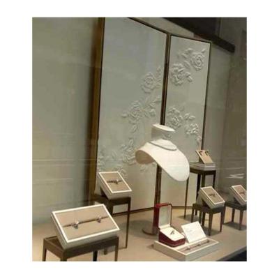 China Elegant Jewelry Store Interior Design Display Showcase Interior Design Ideas Jewelry Store Fixture for sale