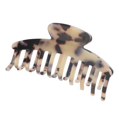 China Hot Bath Tray Hair Accessories European and American style Amazonian style leopard claw hair clip leopard claw hair clip croaking large for sale