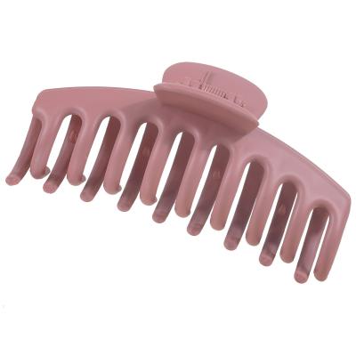 China Fashional Pretty Lady 6pcs Set Matte Claw Hair Clips Wholesale Big Hair Grabs Acrylic Claw Clips Hair Accessory for sale