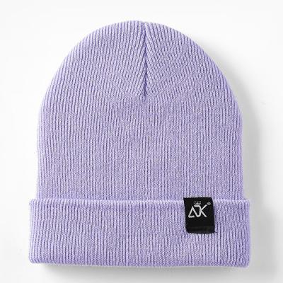 China Same COMMON Casual Beanies Hat For Women Mens Knitted Winter Hat Hip Hop Skullies Hats Black for sale