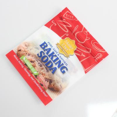 China Wholesale Custom Resealable Zipper Plastic Packaging Holder Moisture Proof Pouch Baking Soda Powder Packing Mylar Bags for sale