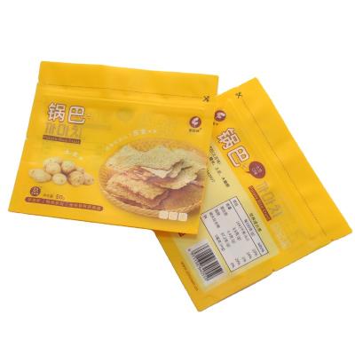 China Custom Resealable Ziplock Moisture Proof Stand Up Pouch Plastic Tea Coffee Snack Packaging Bag For Food for sale