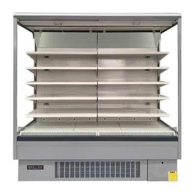 China Drinks Beverages Multideck Open Display Chiller Plug In For Supermarket à venda