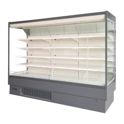 China Supermarket Refrigerated Showcase With 5 Layers Adjustable Shelving à venda