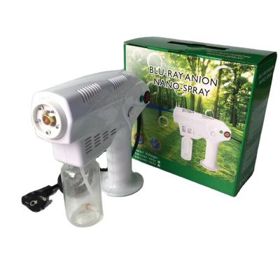 China Easy Operate Portable Nano Blue-Ray Disinfection Spray Gun Machine For Home Room Office CAR for sale