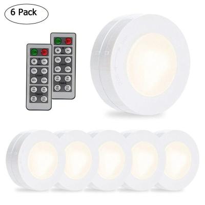 China Dimmable Traditional LED Wireless Puck Lights Touch Sensor Led Under Cabinet Light For Narrow Wardrobe Stair Hallway Night for sale