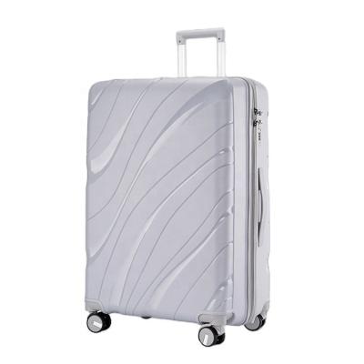 China High Quality 3 Piece Luggage Trolley Luggage Set Travel 4 Wheel Filter Endcaps for sale