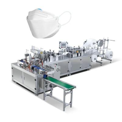 China Retail full automatic face mask making machine kf94 blindfold mask machine for making mask for sale