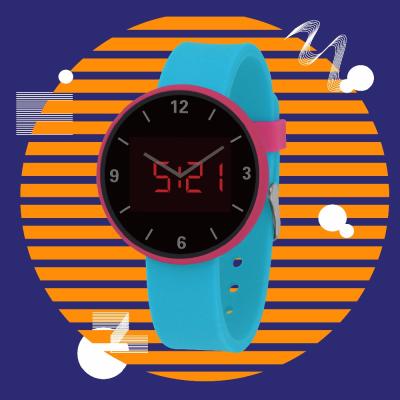 China Wholesale Fashion Auto Date Digital LED Watches For Men Kids Kid Wristwatches for sale