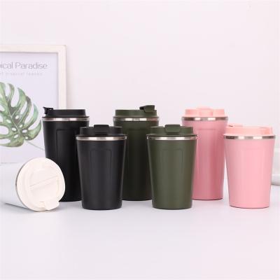 China Sustainable New Stainless Steel Double Wall Vacuum Insulated Reusable Coffee Mug 510ml for sale