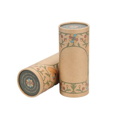 China Recycled Materials Design Eco - Friendly Special Kraft Paper Round Clothes Packaging for sale