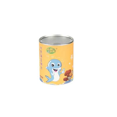 China Recycled Materials Tea Paper Tube Chocolate Pet Food Custom Paper Box for sale