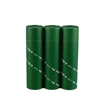 China Recycled Materials Custom Printed Cylinder Kraft Paper Tube Packaging Tubes 100% Recycled Round Cardboard Tube for sale