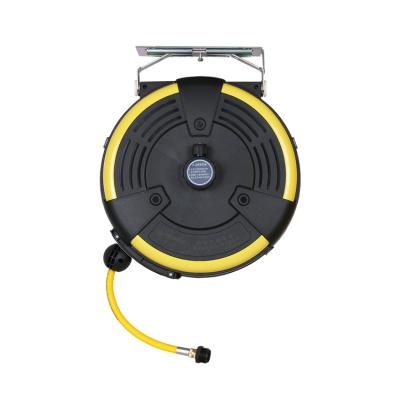 China HBJX Adjustable Rewindable Car Wash Equipment / Water Hose Reel With 10 Meter Hose for sale