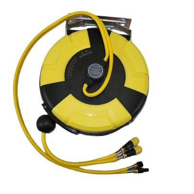 China HBJX Adjustable Drums Professional Retractable Water Hose Reel Water Hose Reel For Car Wash for sale