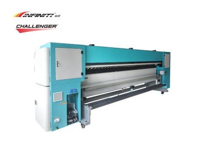 China Hotels INFINITI FY-3200AT PLUS H6 3.2M Width Solvent Printer For Outdoor Advertising Signage Label Sticker Digital Printing for sale