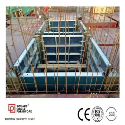 China Customized Construction Linyi Concrete Plant Site Elevator Core Formwork for sale