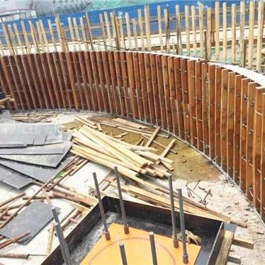 China Recycles Square Circle Formwork Building Formwork Concrete Forms Curved Wall Formwork For Swimming Pool for sale