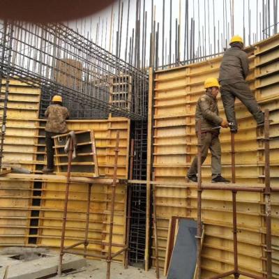 China Recycles curved wall formwork for swimming pool for sale