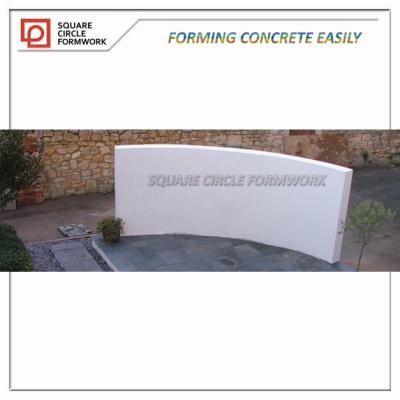 China Circumflex Reusable Adjustable Concrete Construction Wall Curved Formwork for sale