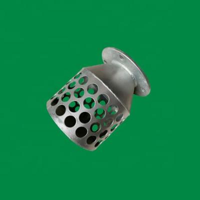 China Hot Galvanized Water Strainer With Flange 4