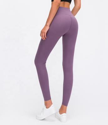 China Best Antibacterial Selling Customized Leggings Women's High Fitness Yoga Waist Running Leggings for sale