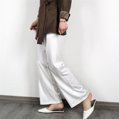 China Factory Wholesale Anti-wrinkle Spring Summer Breathable Comfortable Pants Fashion Loose Women Wide Leg Pants for sale