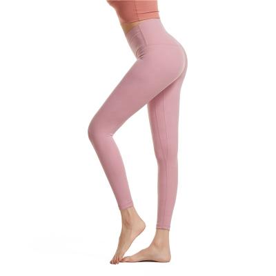 China Wholesale Antibacterial Yoga Pants High Waisted Gaiters For Women Shape Elastic Running Sport Legging for sale