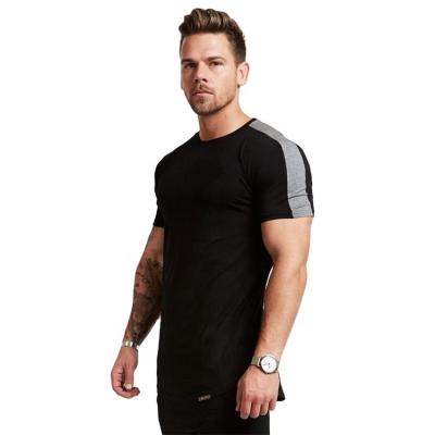 China Wholesale Custom Gym Fitness Short Sleeve T-shirts Men Anti-Wrinkle T-shirt O-Neck Running Sports T-shirts for sale