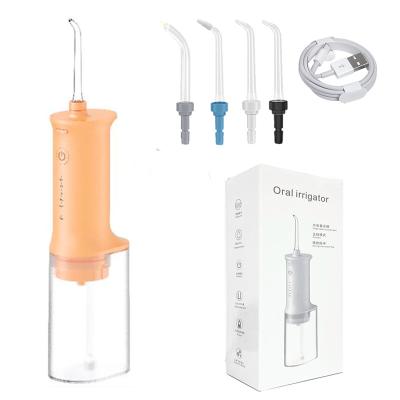 China 360 Spout Size Quality 5modes 2000mAh Tooth Cleaner Water Flosser Electric Portable Oral Water Irrigator Dental Flosser for sale