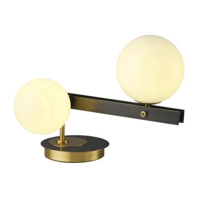 China Modern luxury contemporary restaurant cafe nordic glass mini round decorative led acrylic table lamp for sale