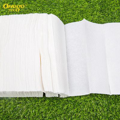 China Virgin Wood Pulps Most Cheap Industrial Commercial N White Folded Hand Paper Towels for sale