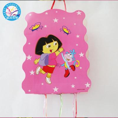 China Funny Birthday Girl Pinata Birthday Gift Game Playing Folding Pinata Happy Birthday Party Supplies for sale