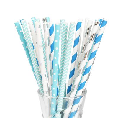 China All Festival Biodegradable Paper Straw With Color Making Awards Custom Paper Art Straws Party Decorations for sale