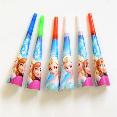 China Hot Selling Party Products Birthday Decoration Factories All Kind Of Cartoon Characters Party Paper Horn Children Gifts for sale