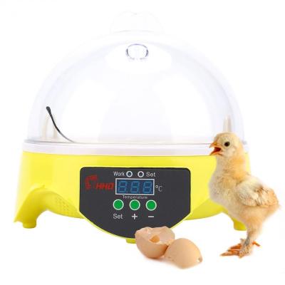 China Popular Selling Egg Incubator Factory Mini Poultry Incubator Automatic Egg Hatcher 7 Incubator for sale