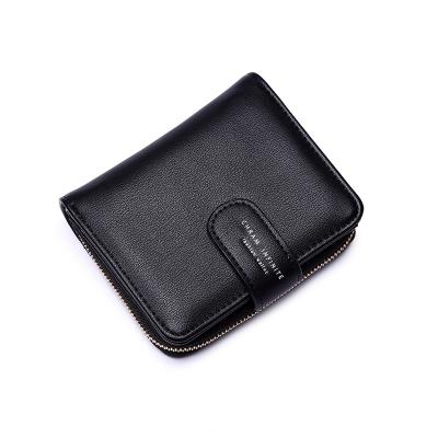 China 2020 other other new zipper buckle wallet ladies invent Korean wallet fashion shorts wallet for sale