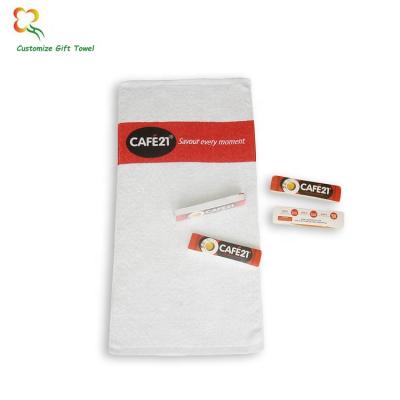 China Quick-Dry Compressed Magic Cotton Compressed Logo Custom Printing Towel for sale