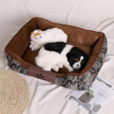 China Wholesale Funny Modern Outdoor Indoor Soft Breathable Eco Friendly Reusable Pet Bed For Dog Cat for sale